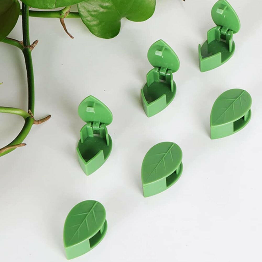 StemLock - Leaf-shaped Plant Climbing Artifact Fixing Clip - Decor Dune