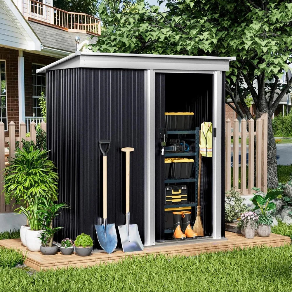 OasisOrganizer - Outdoor Metal Storage Shed.