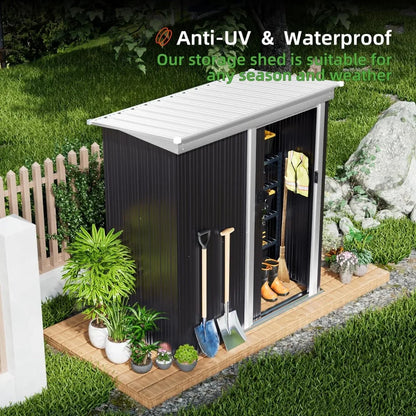 OasisOrganizer - Outdoor Metal Storage Shed.