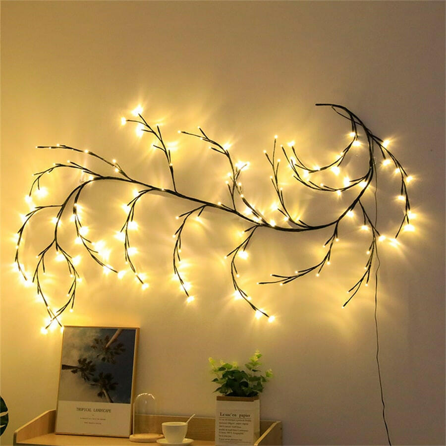 TwinkleVine - Enchanted Willow Vine - Decor Dune